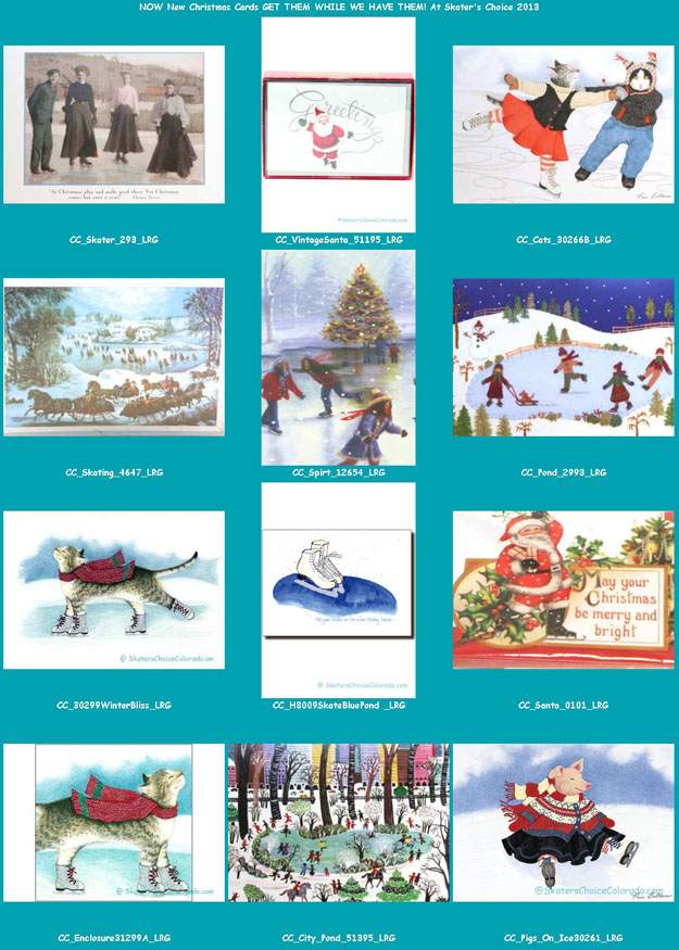 Skater Christmas Cards Skaters Choice